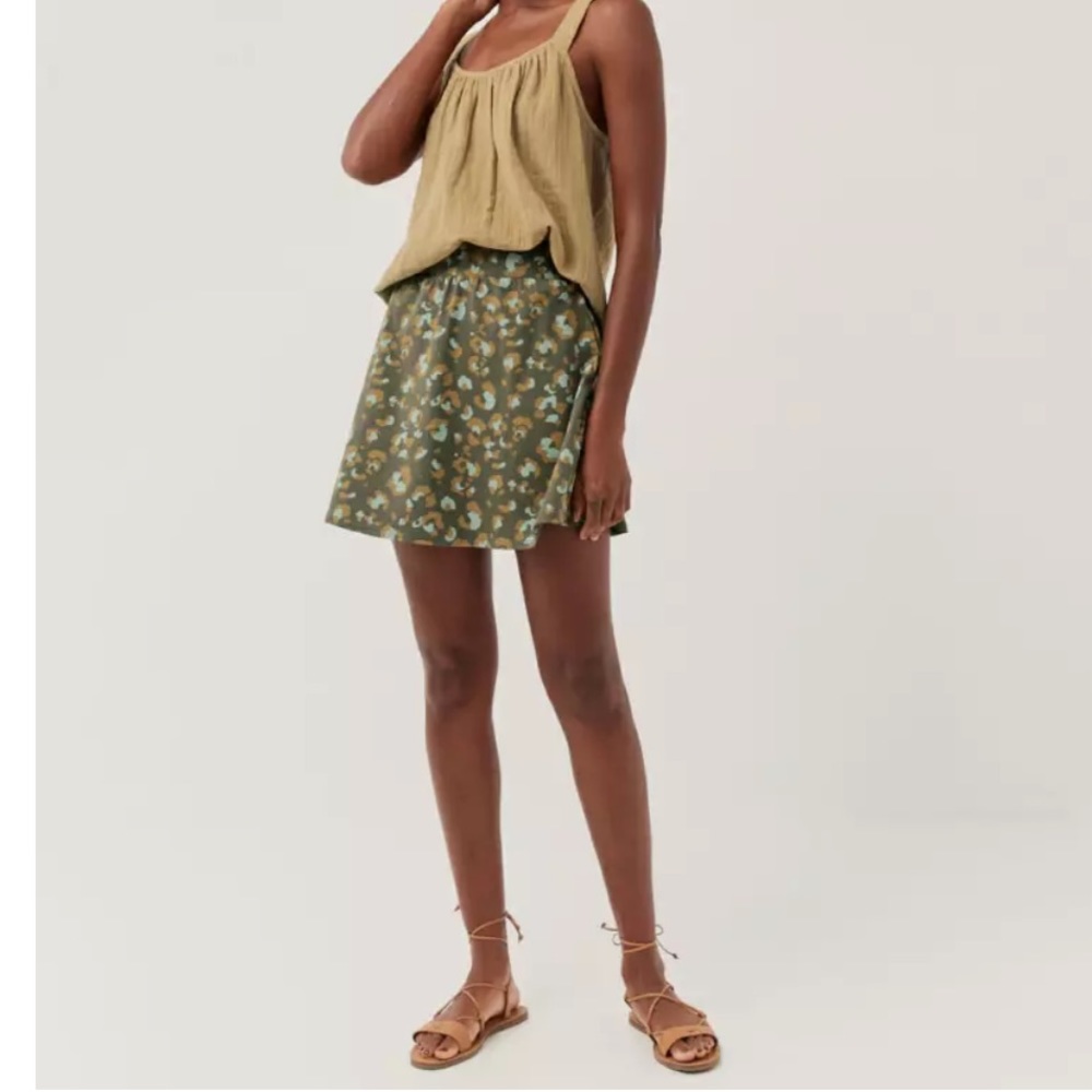 Pact Mod Fit & Flare Mini Skirt